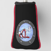 Couvre-club De Golf KiniArt Snorkeling Westie Terrier (Tourné à 90°)