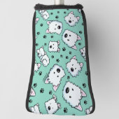 Couvre-club De Golf KiniArt Westie Lover (Tourné à 90°)