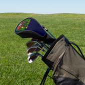 Couvre-club De Golf Kitty et chiot, Happy XMas (In Situ)