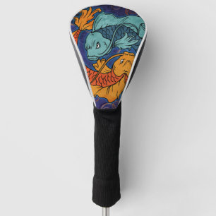 Couvre-club De Golf Koi Fish