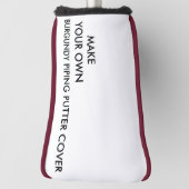 Couvre-club De Golf La coutume a personnalisé la couverture rouge de (Tourné à 90°)