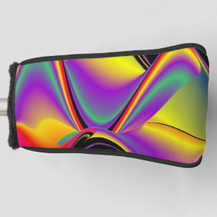 Couvre-club De Golf La magie des couleurs Abstrait Rainbowart 3D