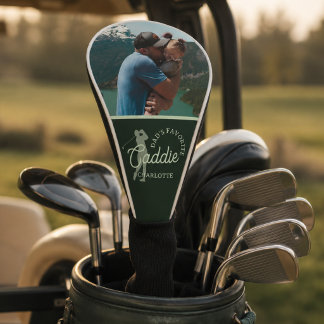 Couvre-club De Golf La photo du caddie préféré de papa Golf