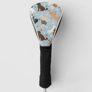Couvre-club De Golf Labradoodle / Os et pattes Goldendoodle