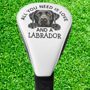 Couvre-club De Golf Labrador noir