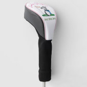 Couvre-club De Golf Lady Golfers ont plus de Drive Golf Head Coque (Incliné)