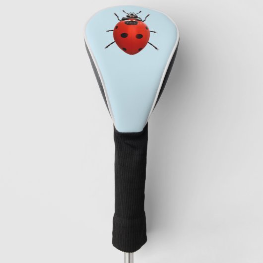 Couvre-club De Golf Ladybug Chanceuse (Devant)