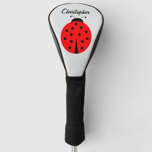 Couvre-club De Golf Ladybug Design (Devant)