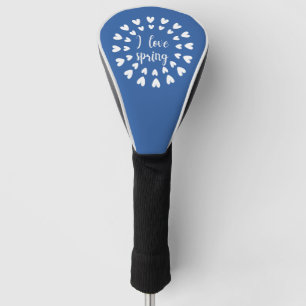 Couvre-club De Golf L'Amour du Printemps, Petits Coeurs
