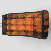 Couvre-club De Golf L'art Abstrait au mur (Devant)