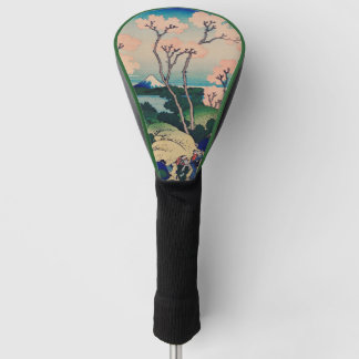 Couvre-club De Golf L'art boisé japonais Sakura Mont Fuji