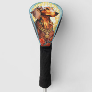 Couvre-club De Golf Le Chien Dachshund 001 - Natalia Mucha