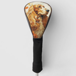 Couvre-club De Golf Le Cocker Spaniel Dog 001 - Natalia Mucha