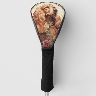 Couvre-club De Golf Le Cocker Spaniel Dog 003 - Natalia Mucha