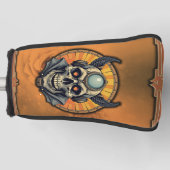 Couvre-club De Golf Le crâne ailé. (Devant)