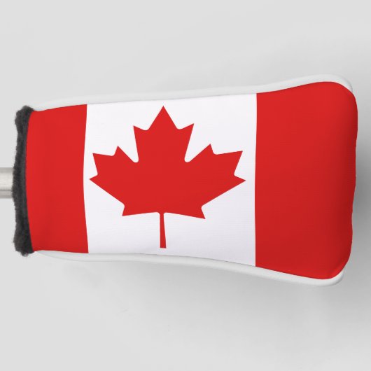 Couvre-club De Golf Le drapeau de la Feuille d'érable du Canada (Devant)