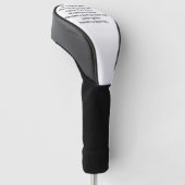 Couvre-club De Golf Le frisson du golfeur (Incliné)