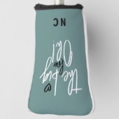 Couvre-club De Golf Le grand quatre oh ! 40e anniversaire cadeau cadea (Tourné à 90°)