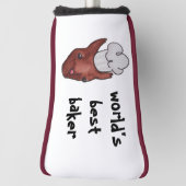 Couvre-club De Golf Le meilleur écureuil Baker du monde (Tourné à 90°)