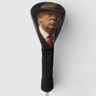 Couvre-club De Golf Le président américain Donald Trump parrain