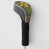 Couvre-club De Golf Le soleil Daffodil Golf Head Cover (Incliné)