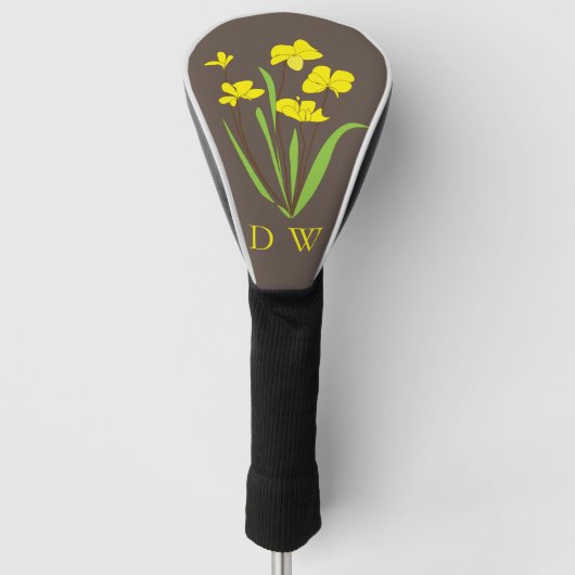 Couvre-club De Golf Le soleil Daffodil Golf Head Cover (Devant)