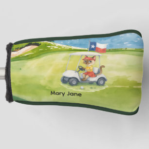 Couvre-club De Golf Le thème du Texas pour le golfeur