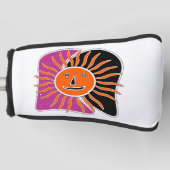 Couvre-club De Golf Le visage souriant du soleil (Devant)