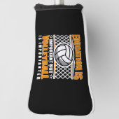 Couvre-club De Golf L'Éducation Est Importante, Mais Le Volley Est Imp (Tourné à 90°)