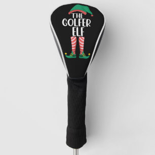 Couvre-club De Golf L'Elf golfeur Golf Famille assortie Noël