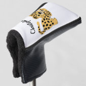 Couvre-club De Golf Leopard Design Personalised (Devant 3/4)