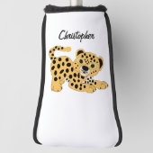 Couvre-club De Golf Leopard Design Personalised (Tourné à 90°)