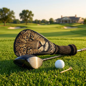 Couvre-club De Golf Léopard Férocé