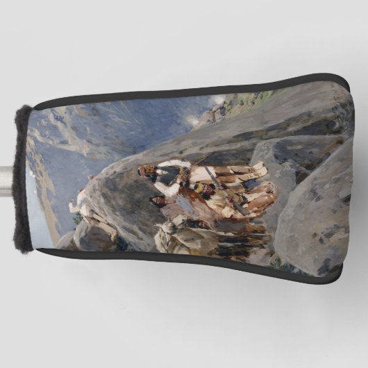 Couvre-club De Golf Les guerriers d'Apache : une embuscade sur la cava (Devant)