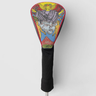 Couvre-club De Golf Les Lovers Tarot Card Tarots Lecture