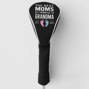Couvre-club De Golf Les meilleures mamans sont promues grand-mère Tabl