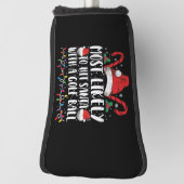 Couvre-club De Golf Les Plus Susceptibles De Toucher Père Noël Avec Un (Tourné à 90°)