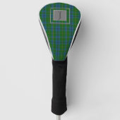 Couvre-club De Golf LETTRE MONogram JOHNSTON Tartan Johnstone J (Devant)