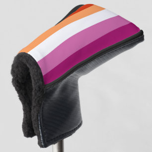 Couvre-club De Golf LGBTQ+ Lesbienne Drapeau Stripes Pride Golf -