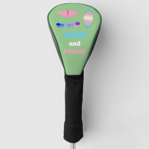 Couvre-club De Golf LGBTQIA Fierté Transgenre Chenille en Papillon