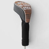 Couvre-club De Golf Libéral Be Good Stick Golf Club Couverture (Incliné)