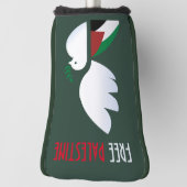 Couvre-club De Golf Libérer la Palestine (Tourné à 90°)