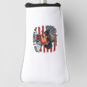 Couvre-club De Golf Liberté pour Trump américain du Golfe (Tourné à 90°)