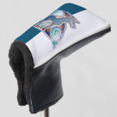 Couvre-club De Golf Licorne celtique (Devant 3/4)
