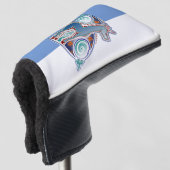 Couvre-club De Golf Licorne celtique (Devant 3/4)