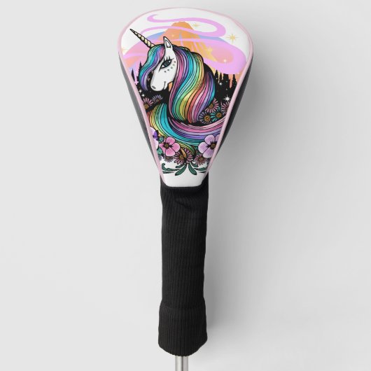 Couvre-club De Golf Licorne majestueuse (Devant)