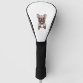 Couvre-club De Golf Lilac French Bulldog 9 (Devant)