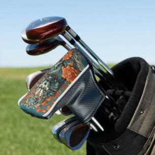 Couvre-club De Golf Lion de sagesse de grippe