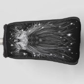 Couvre-club De Golf Lion d'étoile avec monogramme de couronne (Devant)