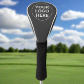 Couvre-club De Golf Logo gris l Promotionnels Professionnel Marqué